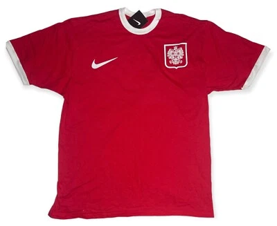 POLSKA/POLAND RED T SHIRT, LARGE size, new/tag, great - Image 1 of 2