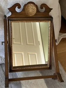 Antique Georgian  Swing Mirror ( Shaving Mirror). - Picture 1 of 12