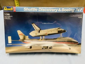 Shuttle Discovery Boeing 747 1:288 Revell Kit Scale New - Picture 1 of 2