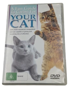 A Fun Guide To Caring For Your Cat (DVD) Pet Owners' Guide - Aus Stock - Picture 1 of 2