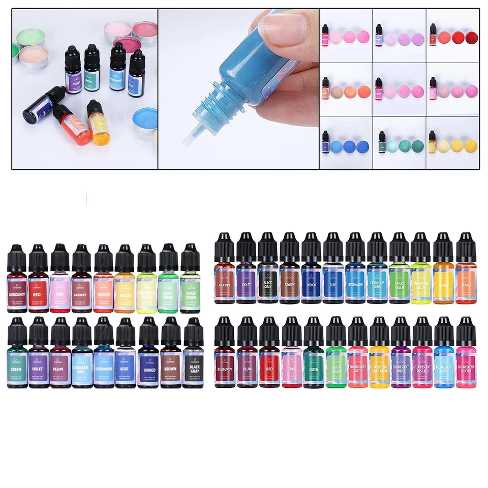 Candle Dye Liquid Candle Color Dye Soap Coloring Candle Coloring 10ml for Epoxy - Image 1 of 1