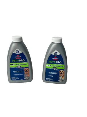 Bissell Cleaner Pet Pro Oxy Urine Eliminator with Stain Protect 2-NEW- 8 Oz Each - Image 1 of 3