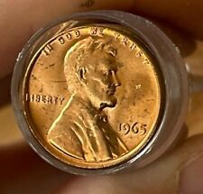 1965 P Lincoln Cent Roll - RD RB BN Color Mix