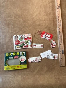 Vintage Dorothy Draper Christmas Seals Kaycrest Gift Trim Mid Century - Picture 1 of 10