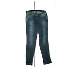 Miss Sixty Women's Jeans Trousers Stretch Low Waist Slim W26 L32 Cut Used Blue