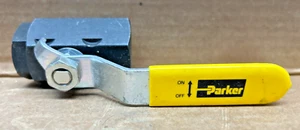 PARKER XV500CS-12 KUGELHAHN, 3/4 NPT, KOHLENSTOFFSTAHL - Bild 1 von 5