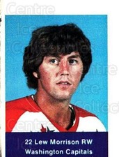 1974-75 NHL Action Stamps #314 Lew Morrison