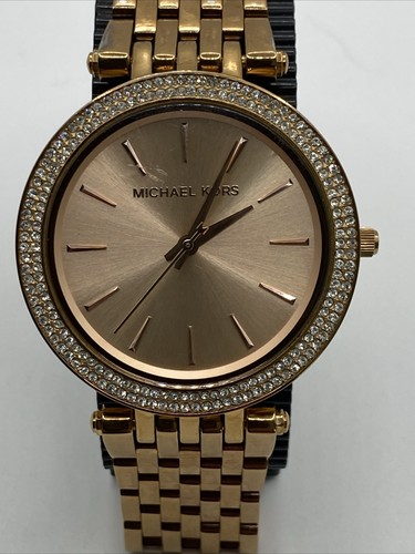 Orologio Michael Kors Donna Batteria Nuova #MK 3193 Tutto Acciaio Inox