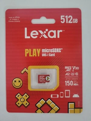 Lexar 512gb Micro SDXC- Brand New - Image 1 of 2