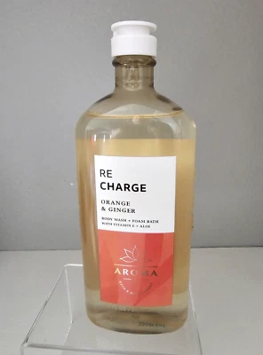 Bath & Body Works Aroma ORANGE GINGER Body Wash & Foam Bath Vit E Aloe NEW