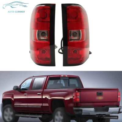 Luces traseras diestras y diestras para Chevy Silverado 1500 2500 3500 HD 2007-2011 2012 2013 Foto 1 de 4