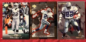 (3) Emmitt Smith Upper Deck 96 Hot Properties Gold #HT-6 94 #200 97 SP #71 - Picture 1 of 2