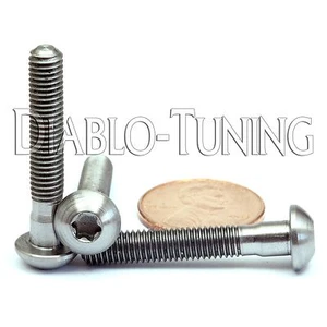 Titanium M5 x 30mm - Button Head Cap Screw BHCS - T25 Torx drive / Star / 6lobe - Picture 1 of 2