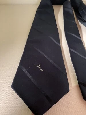 CORBATA VINTAGE BOTANY 500 TIRA NEGRA Foto 1 de 2