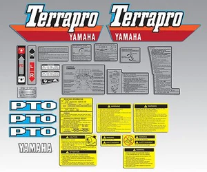 YAMAHA TERRAPRO YFP350 COMPLETE DECAL GRAPHIC KIT - Picture 1 of 1