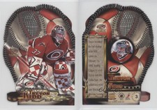 1997-98 Pacific Paramount Glove Side Laser Cuts Trevor Kidd #3