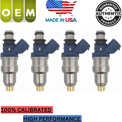 4 оригинальные топливные форсунки DENSO для Toyota Tacoma 2,4 л I4 23250-75040 1995-2000 годов выпуска - Изображение 1 из 4