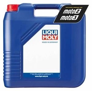 Liqui Moly 2 Stroke Motorcycle Oil Semi Synthetic Motorbike Street 20L - #1565 - Picture 1 of 3