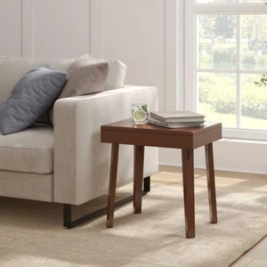 Stakmore Occasional Folding End Table, Fruitwood - Picture 1 of 6