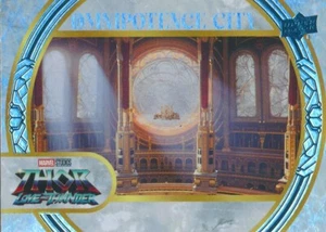 OC-3 FLOATING THRONE 2023 Upper Deck Thor Love & Thunder OMNIPOTENCE CITY - Picture 1 of 2