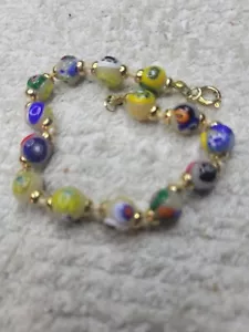 Bracciale Millifeor in vetro artistico - Foto 1 di 3