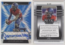 2019 Leaf Metal Draft Blue Wave /20 Jamarius Way #BA-JW1 Rookie Auto RC