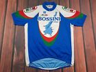 Vintage Sms Santini  Italia Bossini Cycling   Jersey Shirt Top Shirt Size 64 8Xl