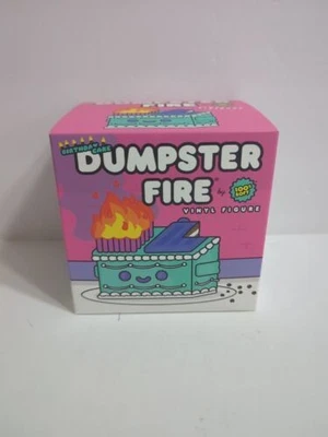 Contenedor de basura fuego 100 % suave pastel de cumpleaños contenedor de basura fuego Foto 1 de 4