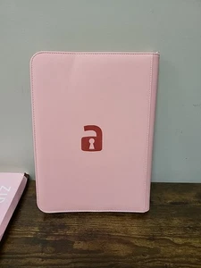 Vaultx Raccoglitore con zip 9 tasche caricamento laterale exo tec rosa -P4 - Foto 1 di 3