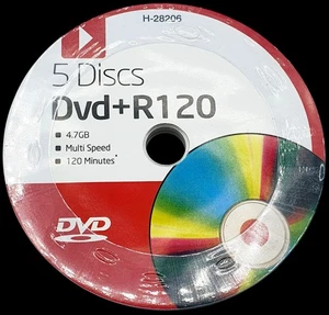 4x DVD + R120 Plain Dics (1 used out of pack) - Picture 1 of 4