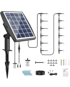 Sistema de kit de riego por goteo automático solar, energía solar automático fácil hágalo usted mismo agua... - Imagen 1 de 6