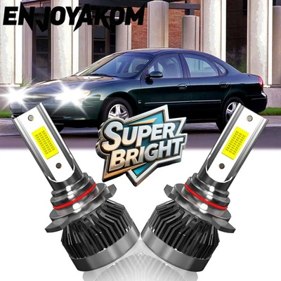 Kit combinado de bombillas LED de haz alto bajo 6000 k para Ford Taurus 2013-2019 Foto 1 de 4