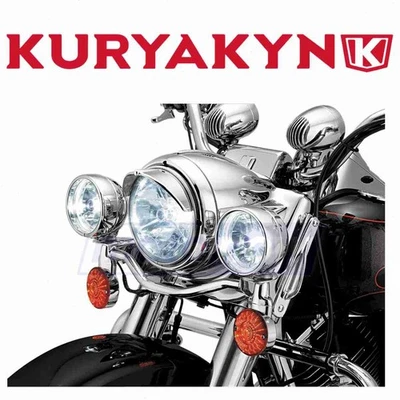 Kuryakyn Headlight Visor for 2004-2007 Yamaha XV1700AM Road Star Midnight - id Foto 1 de 4