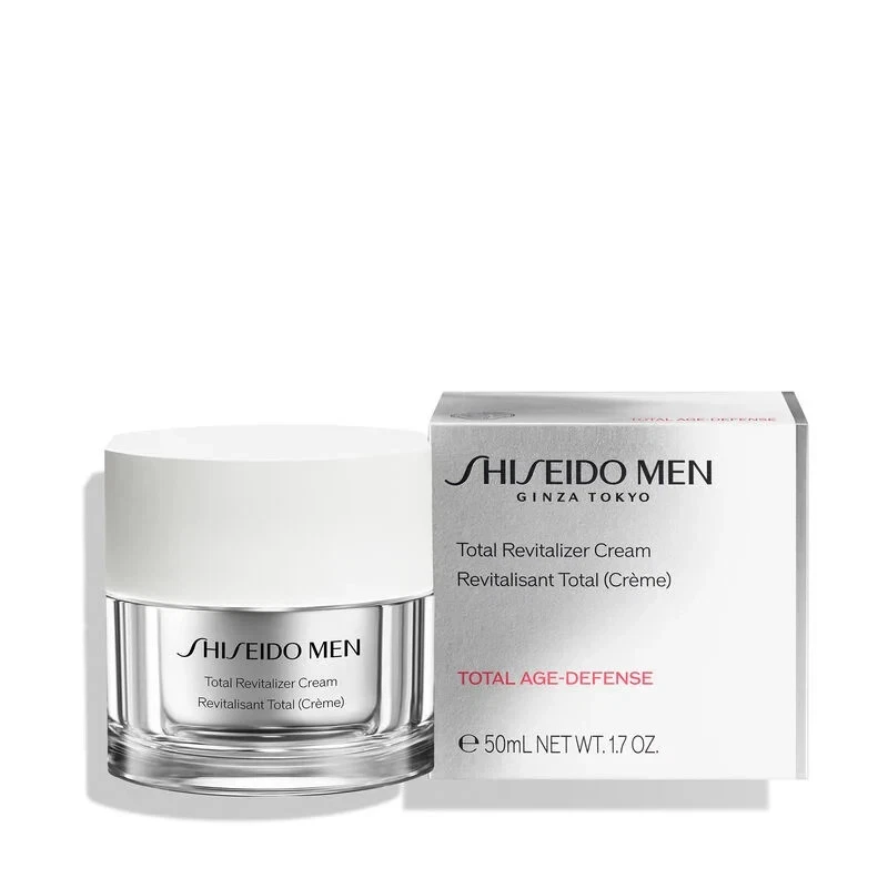 Crema revitalizante total Shiseido Men 50 ml / 1,7 oz NUEVA EN CAJA minorista Foto 1 de 1