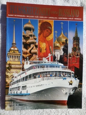 Russian River Cruises GERMAN St Petersburg Valaam Kizhi Yaroslavl Uglich Moscow  - Image 1 of 2