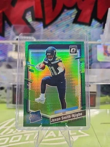 2023 Panini Donruss Optic Rated Rookie Green Hyper Prizm #293 Jaxon Smith Njigba - Foto 1 di 2