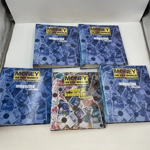 "Money Of The World" x 4 Folders Including 143 Coins & 43 Notes B11 - Picture 1 of 16
