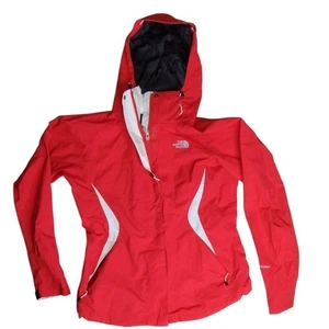 Chaqueta de lluvia para mujer The North Face roja impermeable extraíble con capucha - talla M - Imagen 1 de 16