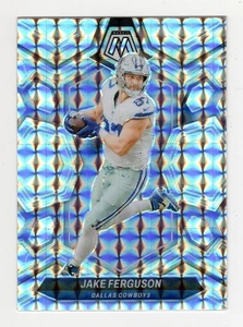 2024 Panini Mosaic Jake Ferguson Silver Mosaic Prizm Cowboys #60 - Picture 1 of 2