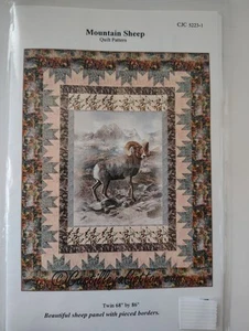 Castilleja Baumwolle Berg Schaf Quilt Muster Twin 68"x 86" CJC5223-1 - Bild 1 von 2