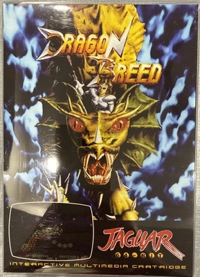 Cartucho Atari Jaguar Raza Dragón Original Auténtico Completo CIB Foto 1 de 3