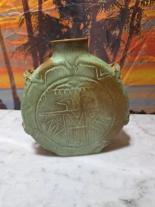 Frankoma Pottery Thunderbird Paririe Green - Picture 1 of 6