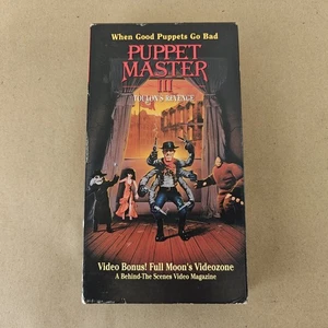 Puppet Master 3: Toulons Revenge (VHS, 1991) PRE CERT - Bild 1 von 4