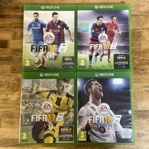 Xbox One FIFA Games Bundle (FIFA 15-16-17-18) All Discs Are Near Mint Condition - Picture 1 of 4