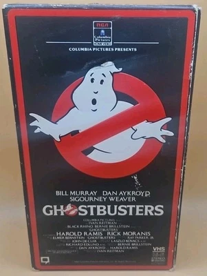 Ghostbusters (VHS, 1985) RCA Red Border Slipsleeve Original Vintage Bill Murray  - Image 1 of 4