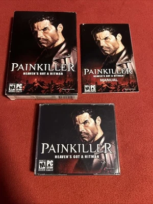 Painkiller: Heaven's Got a Hitman (2004-PC) Mature. 3 Disc Computer Game - Image 1 of 4