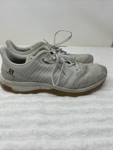 Salomon Trailschuhe Herren Gr. 13 hellgrau Contragrip NEED INSOLES!!️159817 - Bild 1 von 22