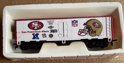 Mantua Collectible HO Scale NFL San Francisco 49ers Reefer Car New in Box - Image 1 of 4