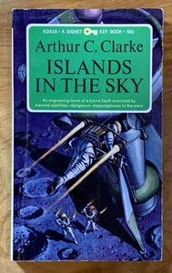 Islands In The Sky by Arthur C. Clarke - VG vintage 1965 Signet sci-fi pb - Picture 1 of 6