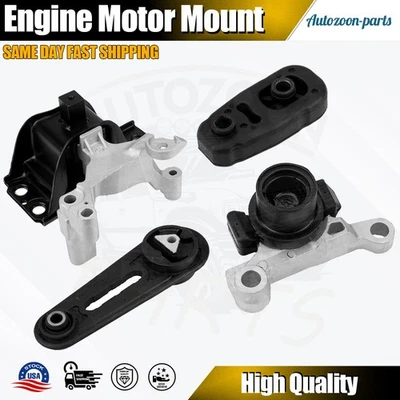 Soporte de motor y transmisión 4 piezas para Nissan Sentra 2007 2008 2009 2010 2011 2012 2,0 L Foto 1 de 4